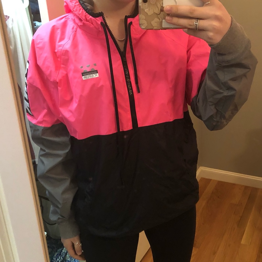 Pink Windbreaker